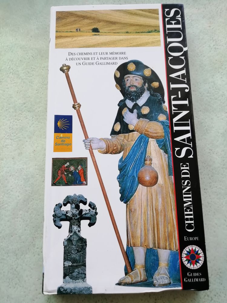 Guide Chemin de Saint Jacques de Compostelle  Gallimard 15 Poitiers (86)