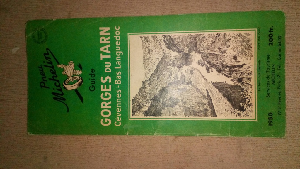 Guide Michelin 1950 - Gorges du Tarn 0 Battrans (70)