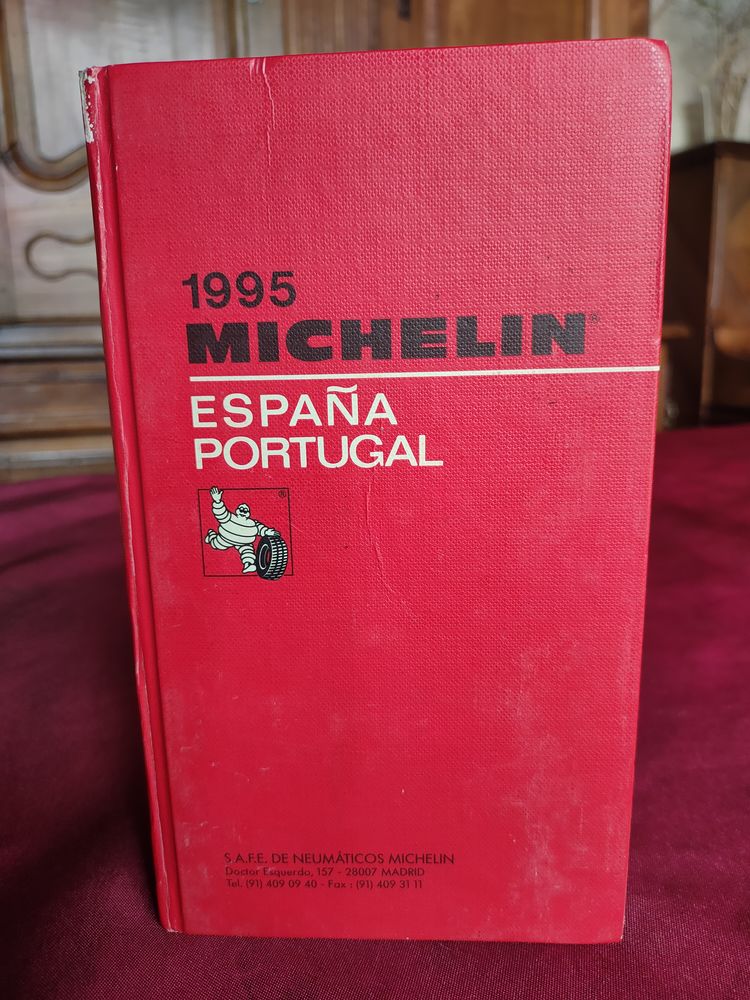 Guide michelin année 1995 espana portugal 5 Avermes (03)
