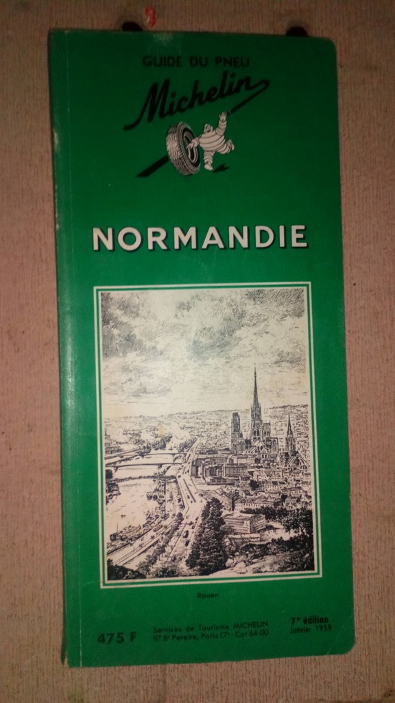 Guide Michelin Normandie 1959 Vintage 0 Battrans (70)