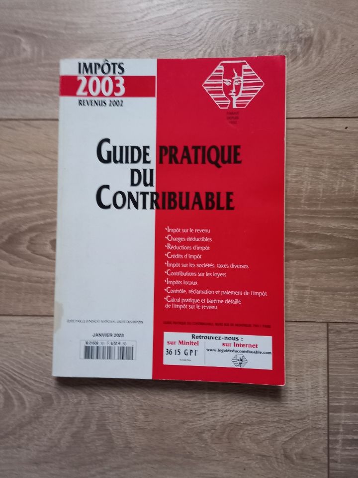 
Guide pratique du contribuable 2003 Poitou Charentes 20 Villiers (86)