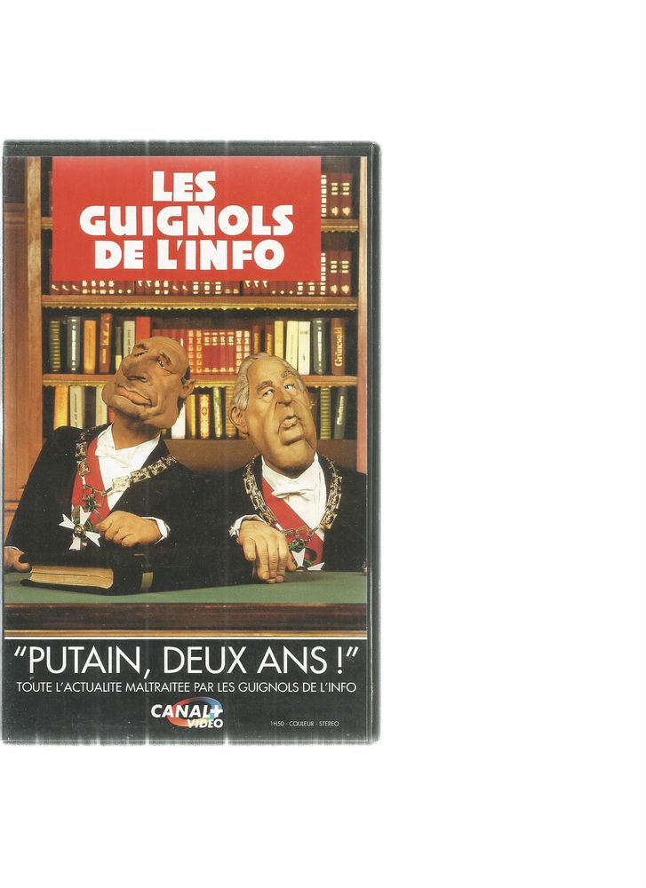 Les guignols de l'info - putain deux ans - vhs - livraison 5 Toulouse (31)
