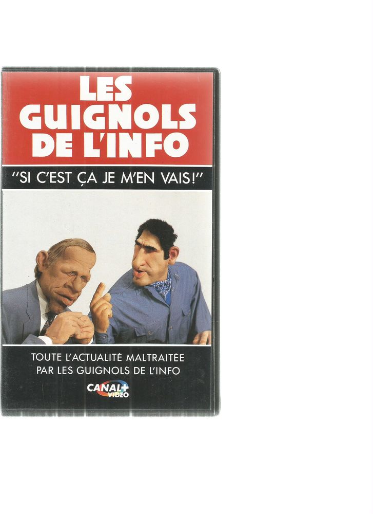 Les guignols de l'info - si c'est ca je m'en vais - vhs - 5 Toulouse (31)