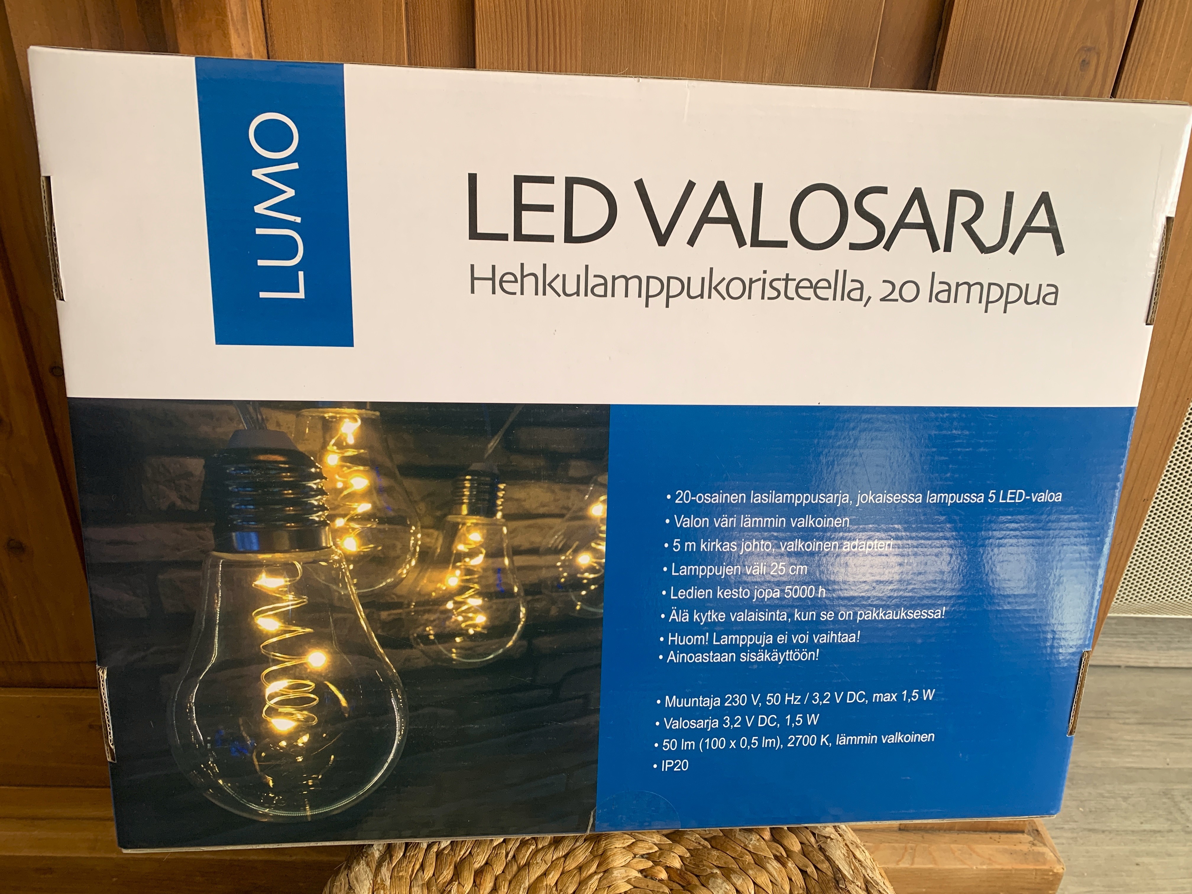 Guirlande Lumineuse d'Int�rieur - NEUVE - 20 lampes Led 15 Hantay (59)