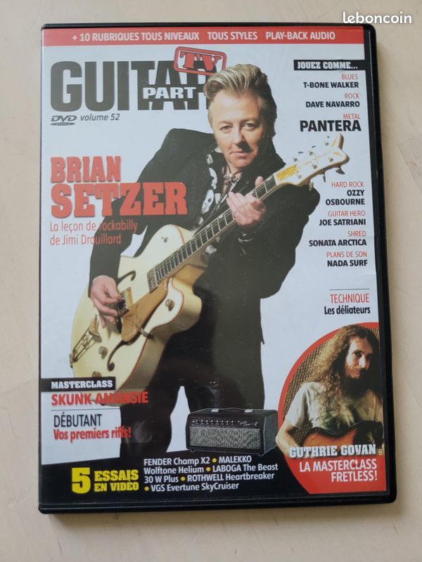 DVD Guitar Part 52 - Brian Setzer 3 Beauchamp (95)