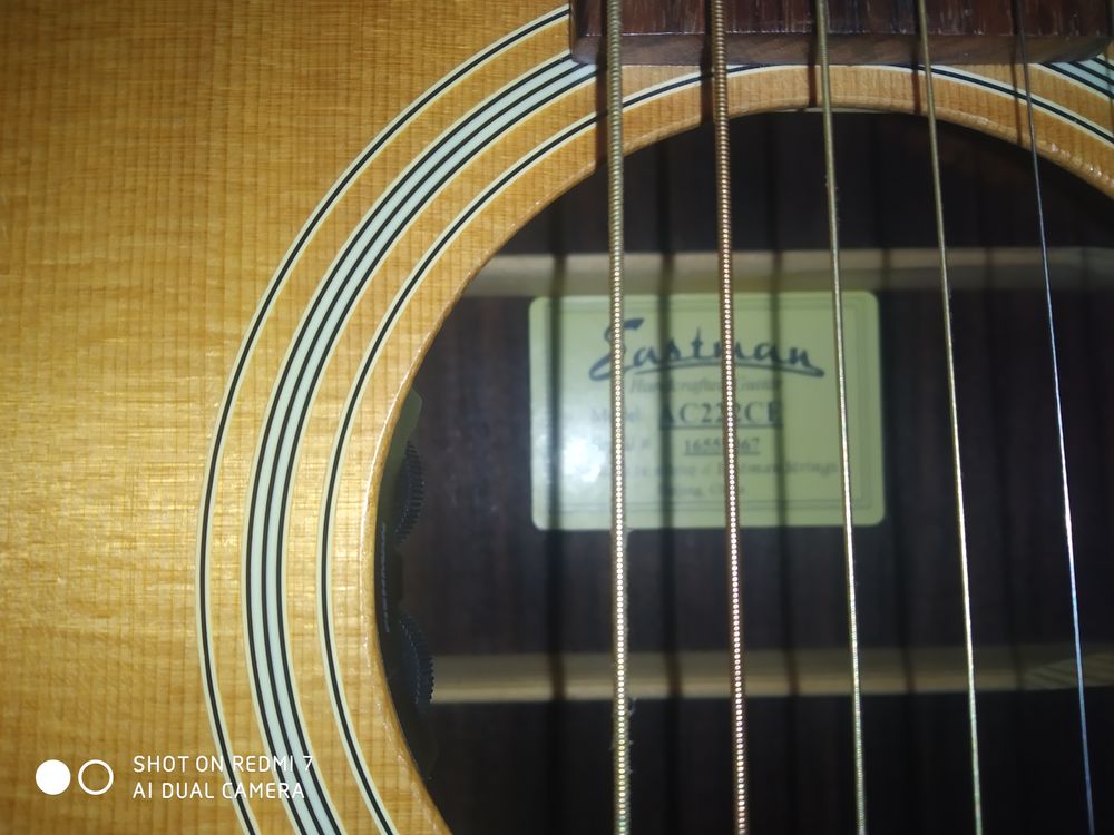 guitare Eastman table harmonie massive en �pic�a. 300 Lommoye (78)