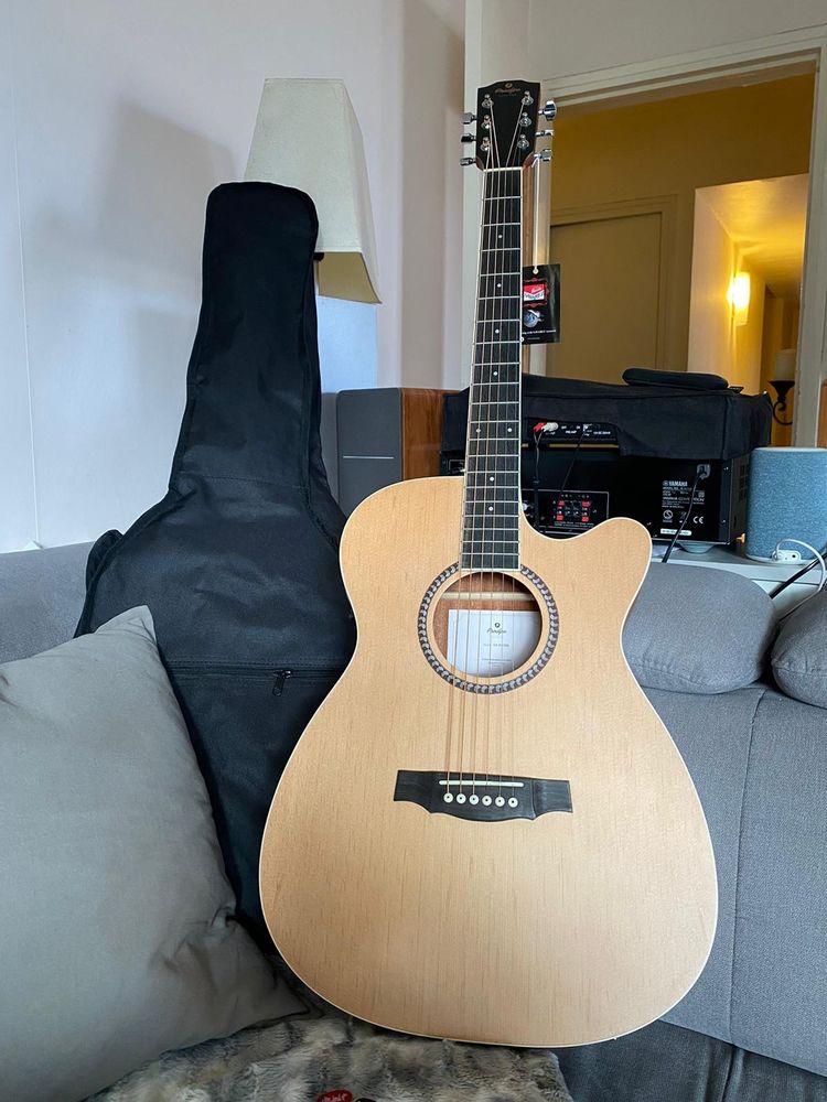 Guitare Prodipe �lectro acoustique fabriqu� � la main 190 Vitry-sur-Seine (94)