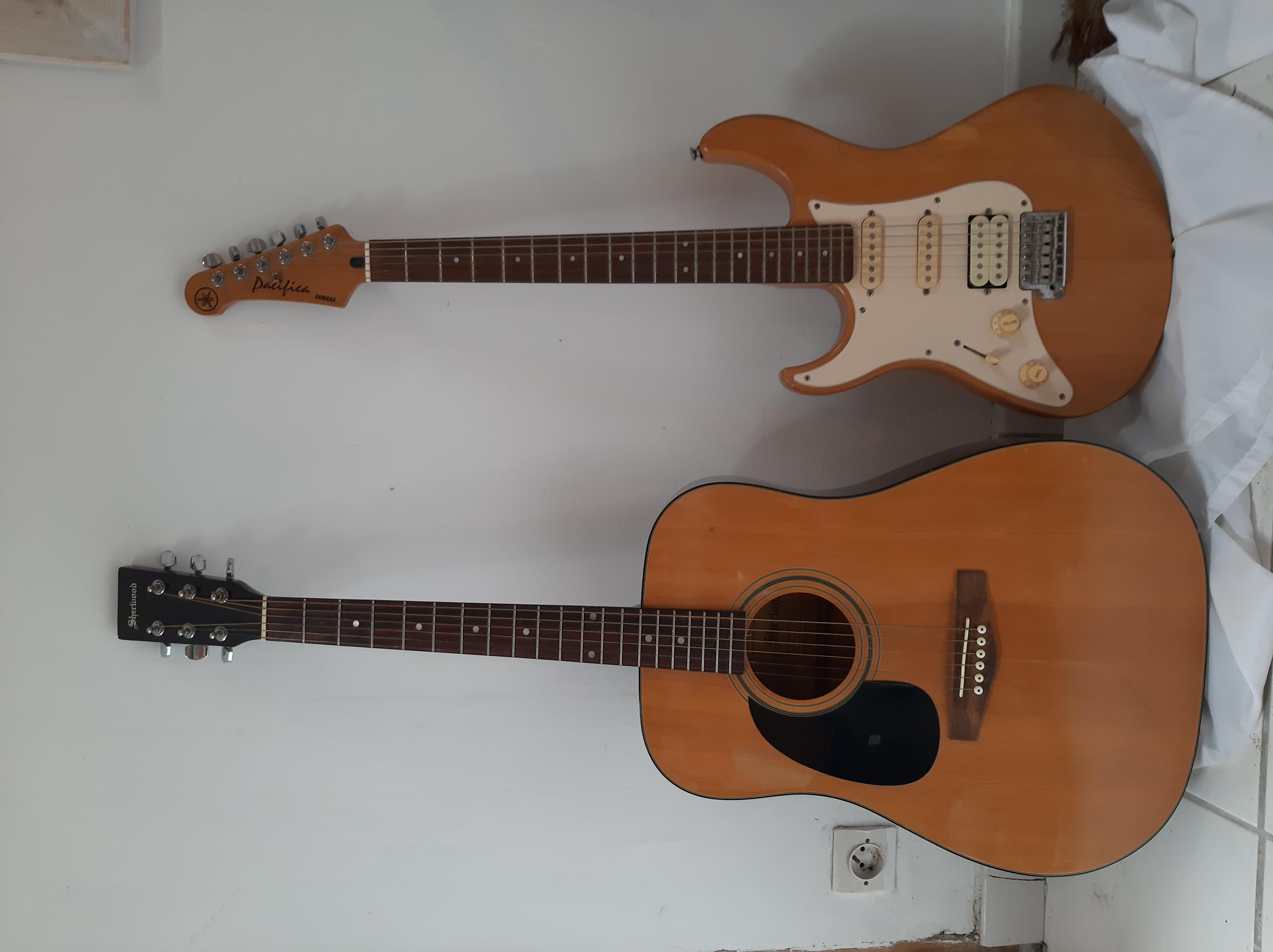 2 GUITARES pour gaucher 120 Nantes (44)
