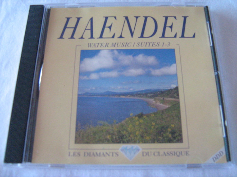CD Haendel - Water Music / Suites 1 à 3 3 Cannes (06)