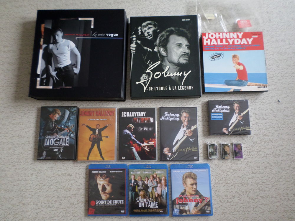 Johnny Hallyday Coffret Live 2003 d’occasion