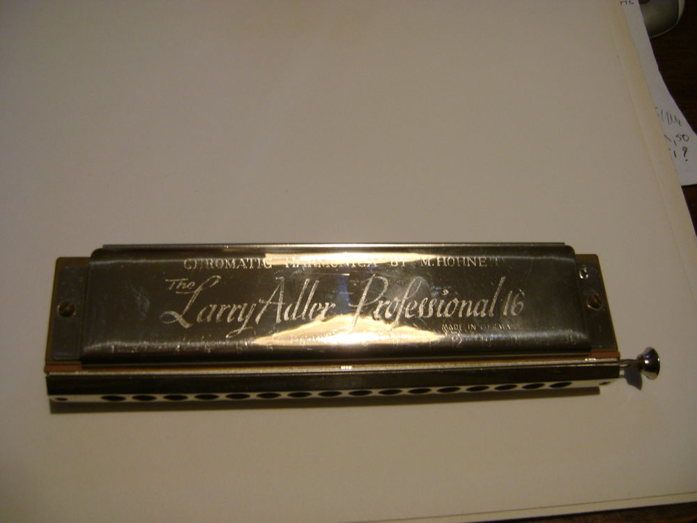 harmonica  Hohner    Larry Adler  120 Sommecaise (89)