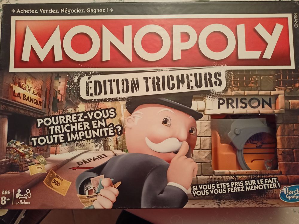 Jeu Hasbro Monopoly �dition des tricheurs 6 Le Plessis-Bouchard (95)