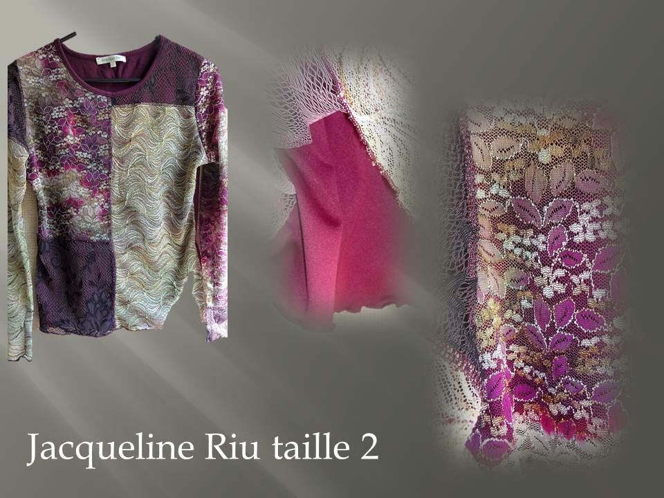 Haut femme  Jacqueline Riu  10 Nice (06)