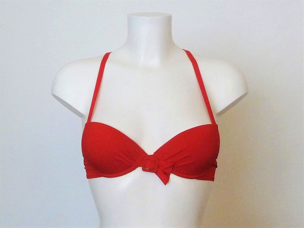 Haut Maillot Bain/ Soutien Gorge Rouge-Antigel Lise Charmel 20 Paris 15 (75)