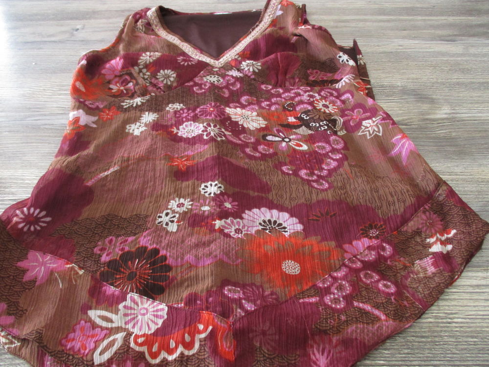 Haut d'�t� pour femme taille 42 5 Fl�ac (16)