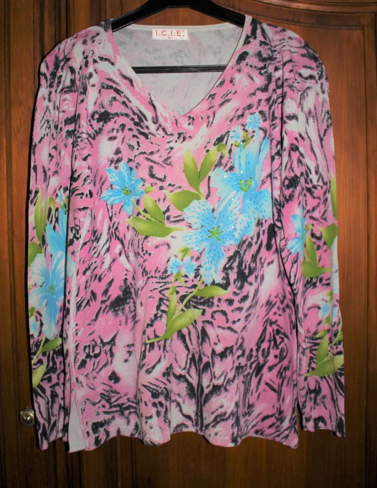 #Haut pull ICIE taille M (38/40) 6 Auteuil (60)