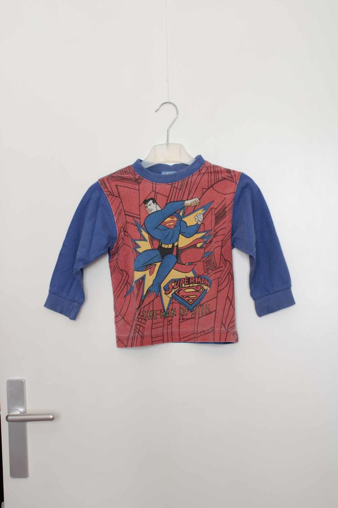 Haut de pyjama, gar�on, SUPERMAN, Bleu, 4�ans (102�cm) TBE 1 Bagnolet (93)