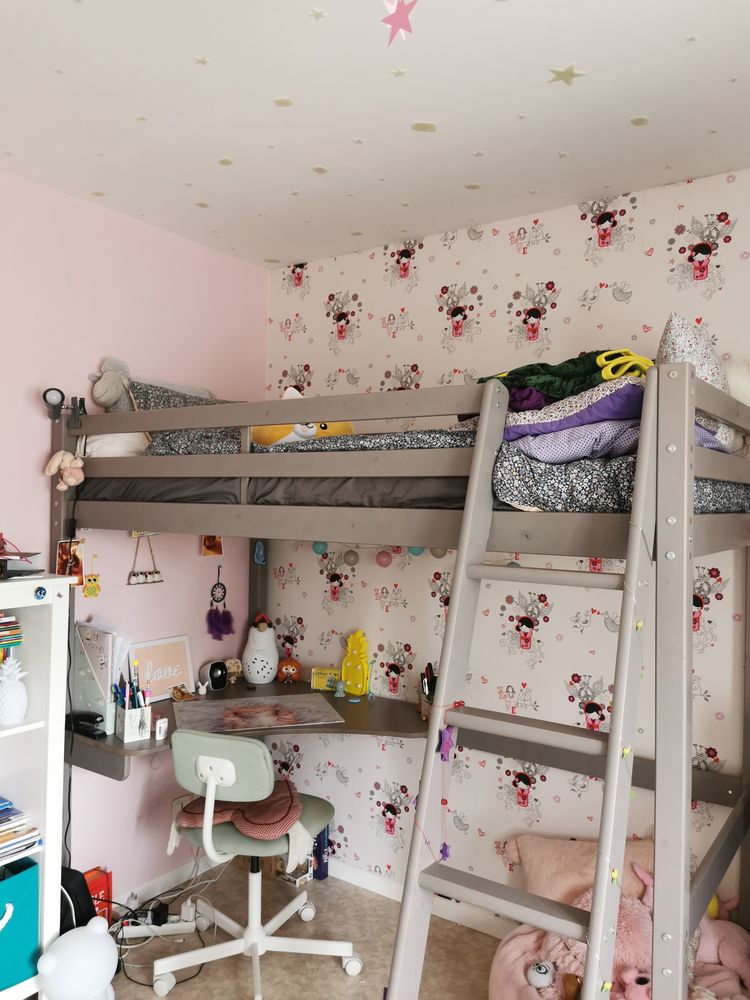 Lit en hauteur enfant 150 Heillecourt (54)