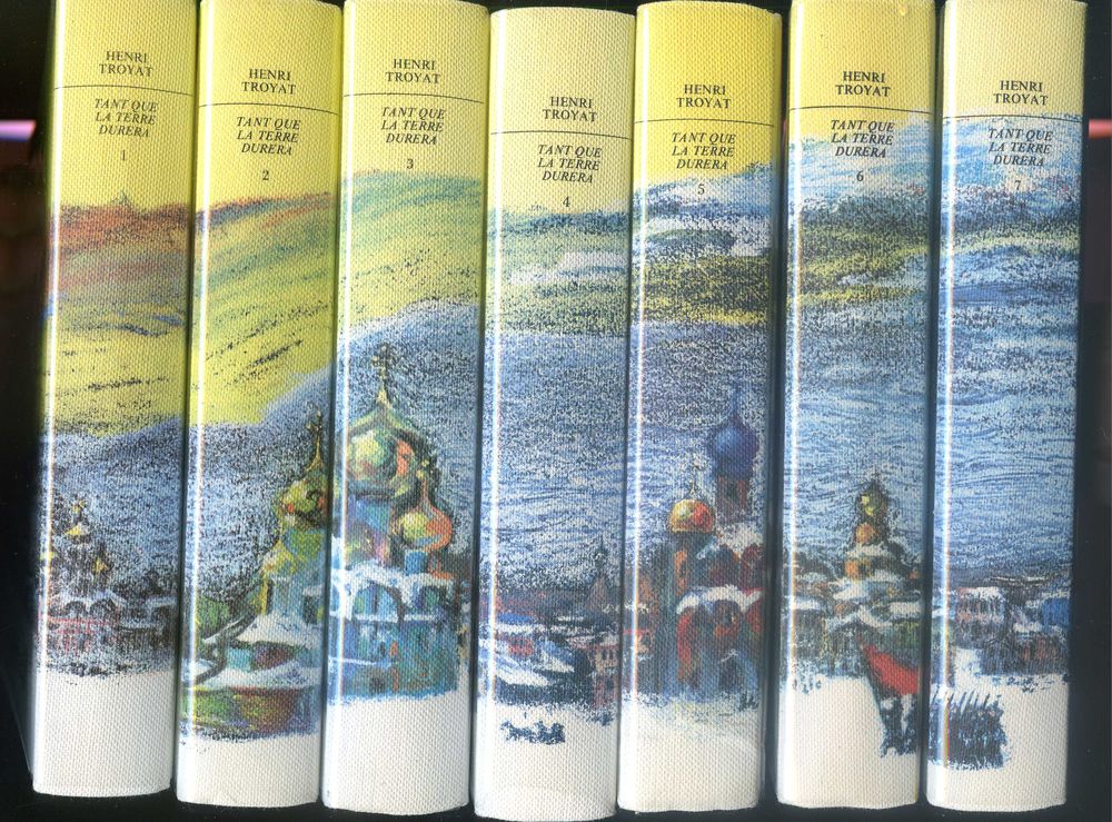 Henri Troyat - Tant que la terre durera - 7 livres 35 Rennes (35)