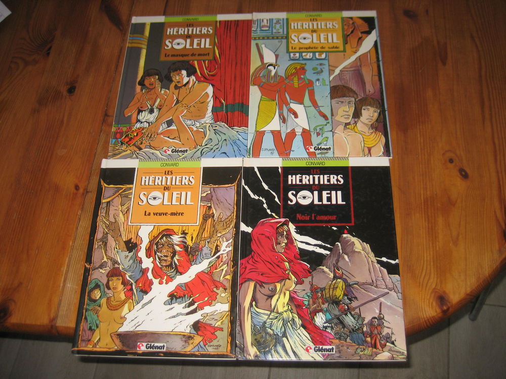 lot 4 bd LES HERITIERS DU SOLEIL 1 A 4 gl�nat. 20 C�zy (89)