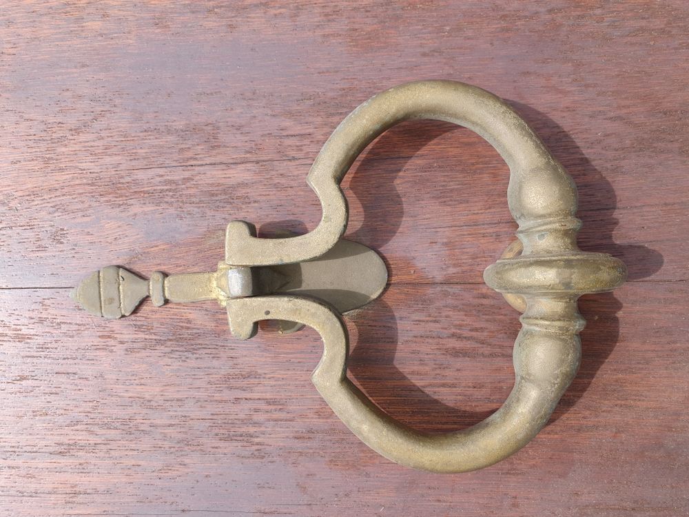 heurtoir de porte ancien en laiton 200 Ch�tellerault (86)