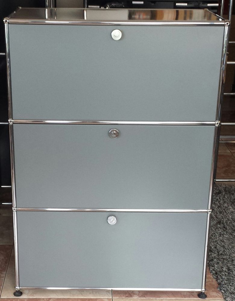 highboard rangement classement usm haller gris anthracite 1430 Provins (77)