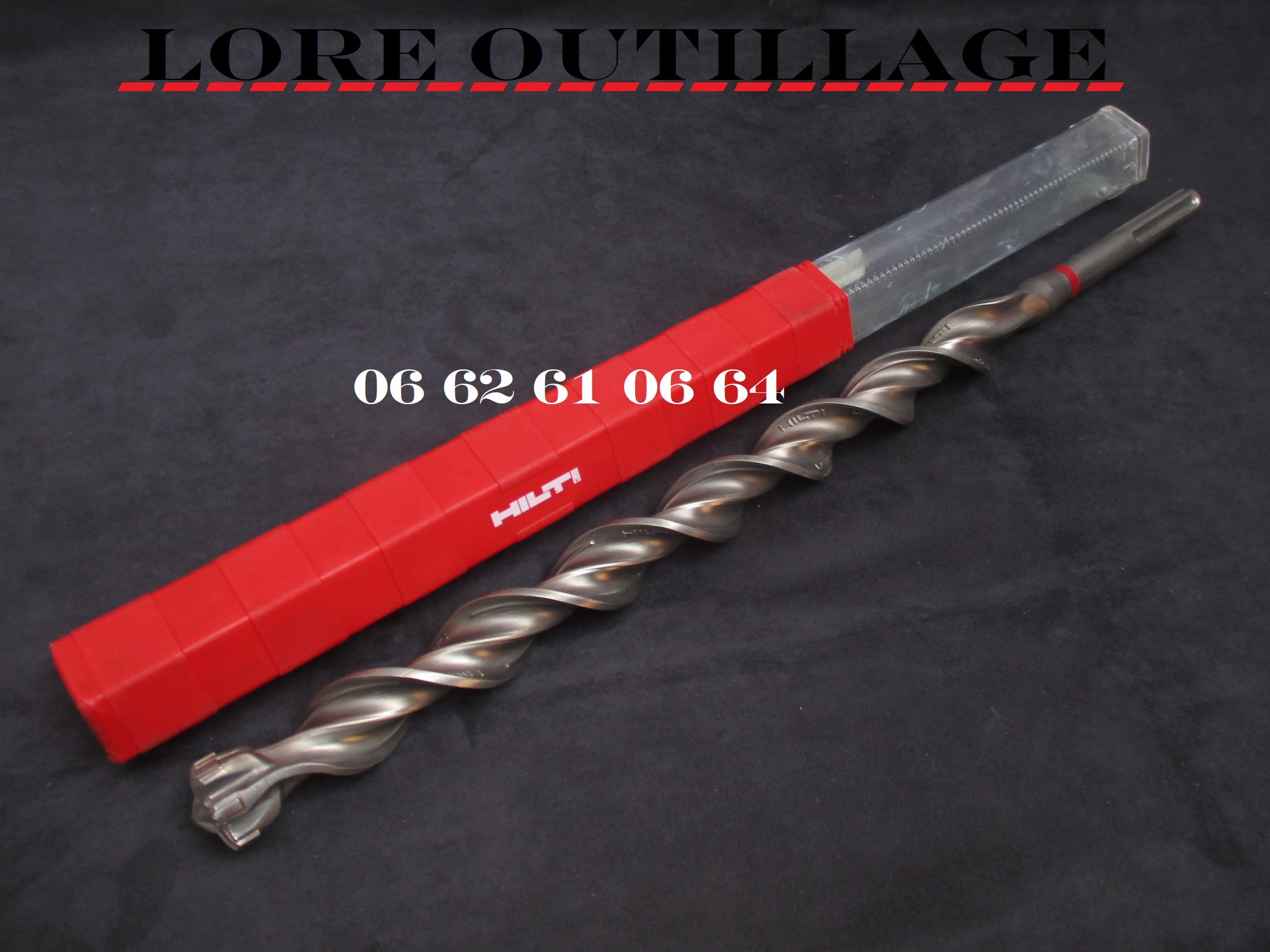 HILTI - M�che b�ton 6 tranchants SDS Max 260 Cagnes-sur-Mer (06)