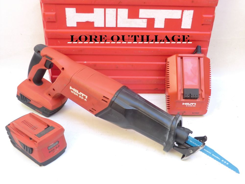 HILTI WSR 22 A - Scie sabre 490 Cagnes-sur-Mer (06)