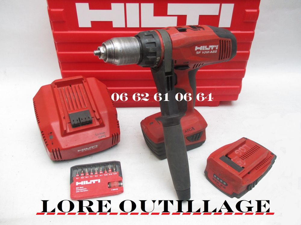 HILTI SF 10W-A22 - Visseuse - Perceuse 590 Cagnes-sur-Mer (06)