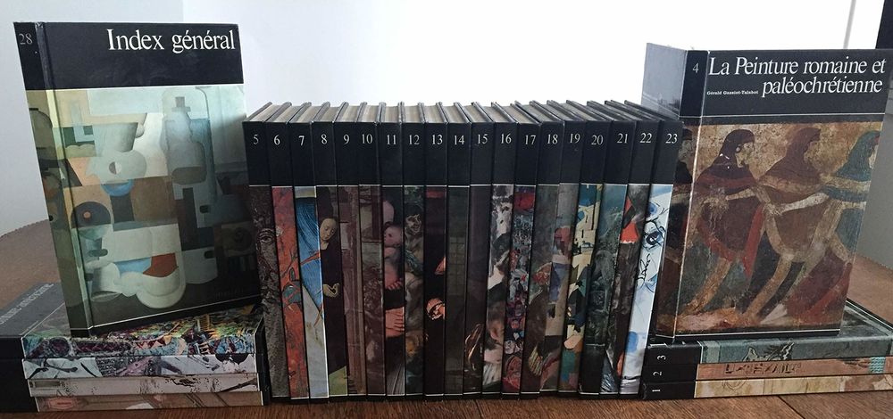 HISTOIRE GENERALE DE LA PEINTURE EN 28 VOLUMES EDITION 1965 170 Brinon-sur-Beuvron (58)