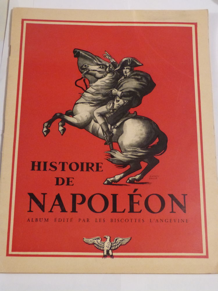 HISTOIRE DE NAPOLEON  livre d'images biscottes l'angevine 20 Brest (29)