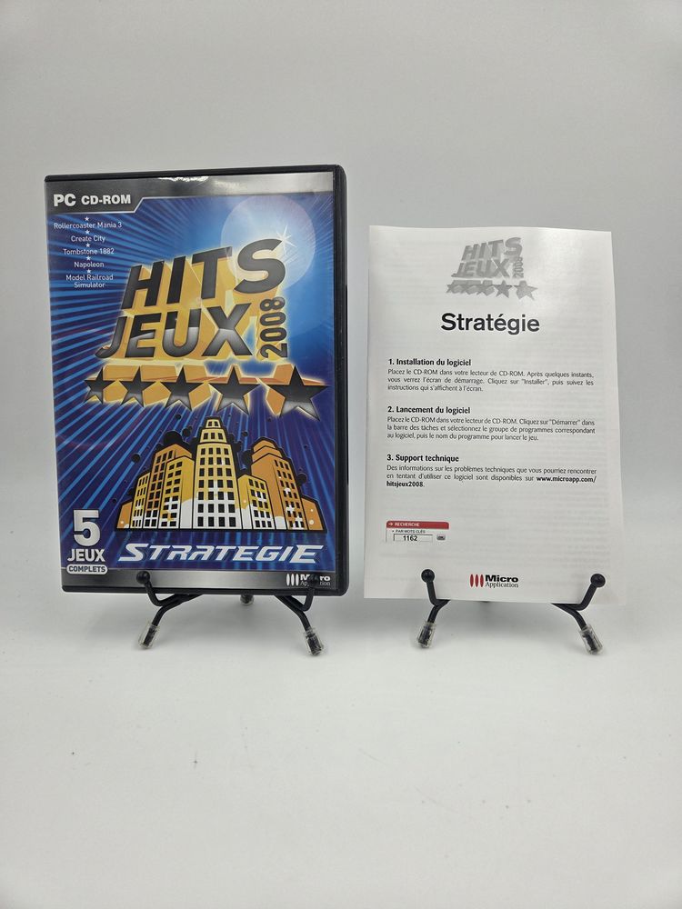 Jeu PC Hits Jeux 2008 (5 jeux complets Strat�gie) complet 2 Vulbens (74)