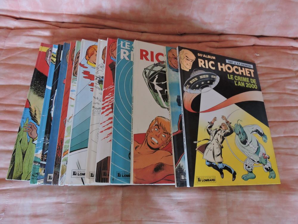 Lot de BD RIC HOCHET 22 La Vicomt�-sur-Rance (22)