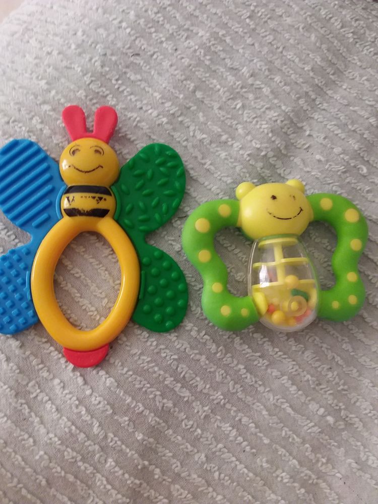 Lot de 2 hochets 2 Faulx (54)