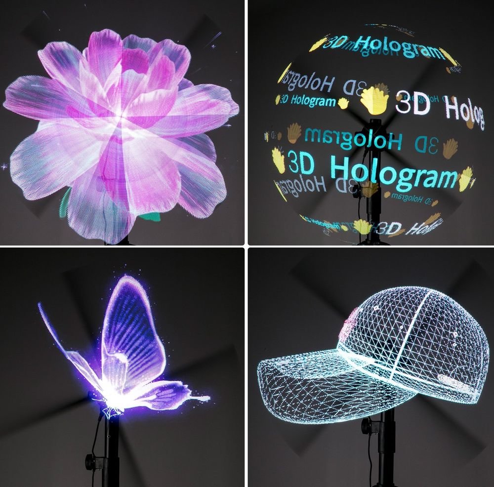 Hologramme vidéo Projecteur holographique 3D écran 20 Paris 9 (75)