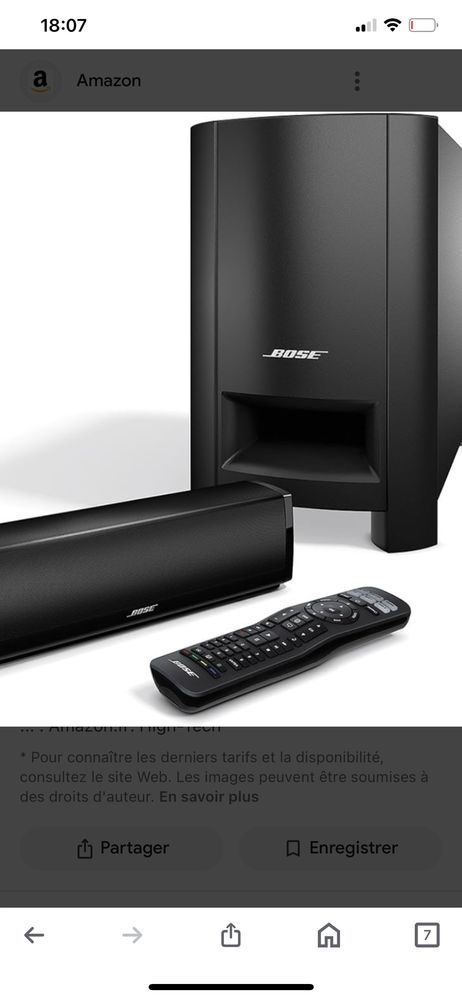 home cin�ma de marque Boose 120 Rombies-et-Marchipont (59)