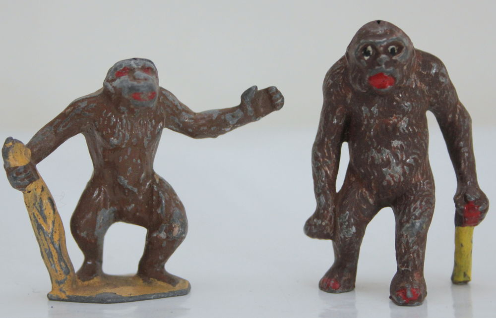 Hommes singes TARZAN figurines plomb anciennes 35 Issy-les-Moulineaux (92)
