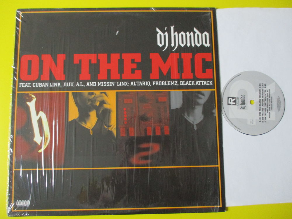 DJ HONDA ON THE MIC MAXI 45 TOURS 18 Lognes (77)