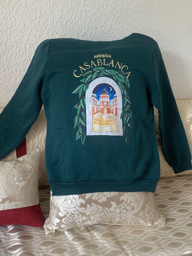 Hoodie Casablanca vert    sans  �tiquette For�t  Neuf  Taille  M 35 N�mes (30)