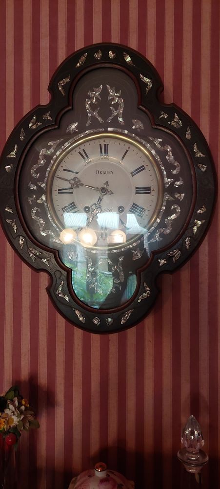 Horloge ancienne oeil de boeuf 0 Mercatel (62)