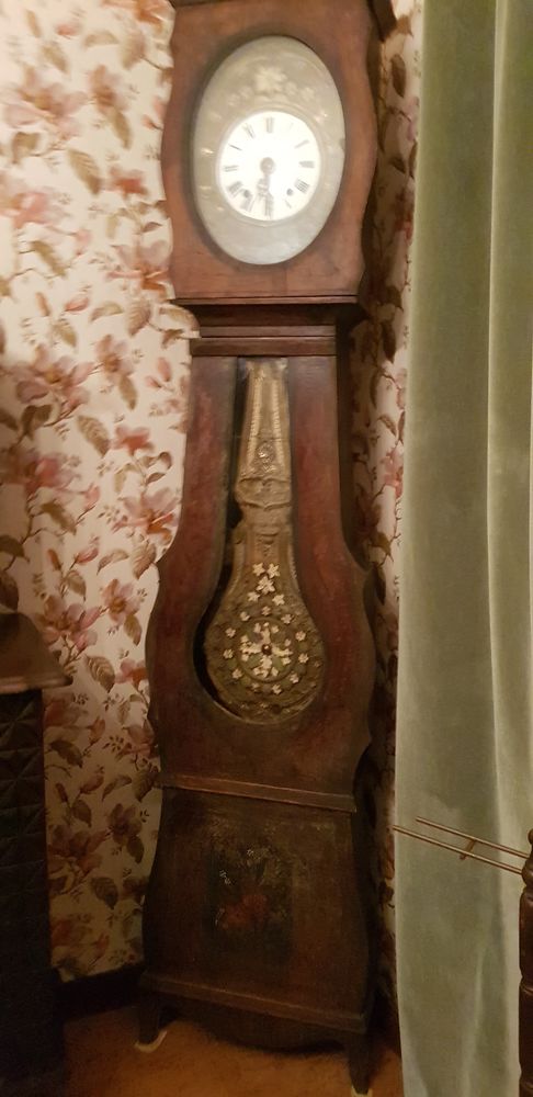 Horloge comtoise d�but 20 �me 120 Saint-Martin-du-Boschet (77)