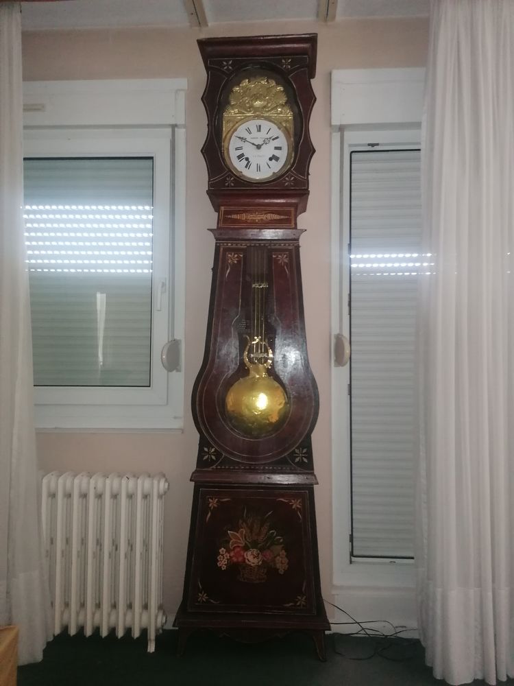 horloge comtoise d'�poque en �tat de marche 0 Carling (57)