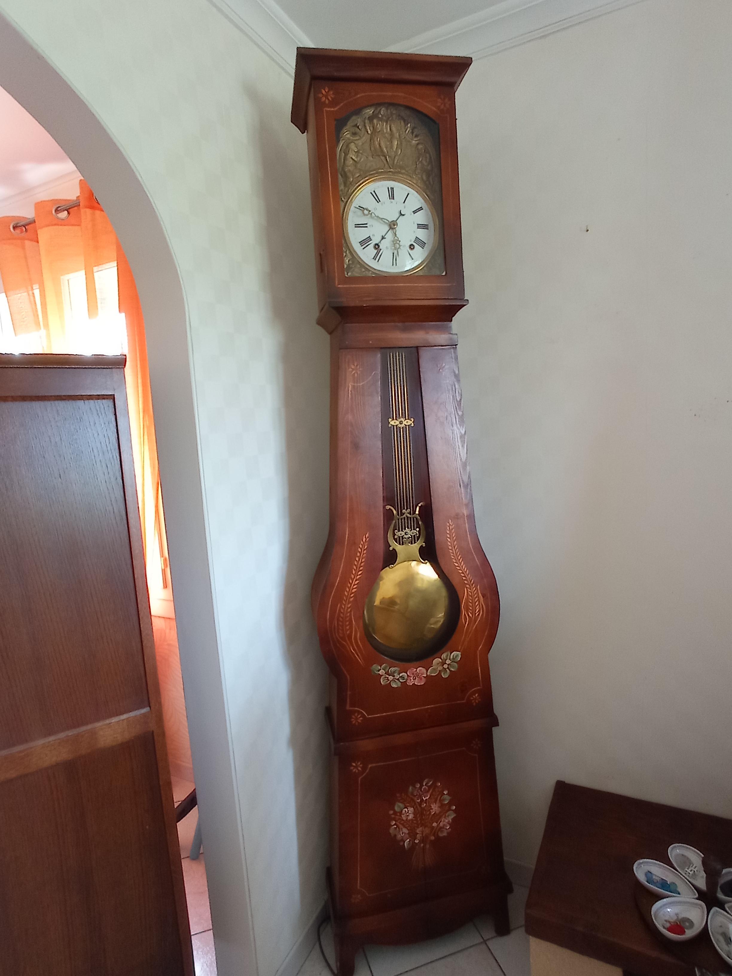 Horloge comtoise 300 Le Loroux-Bottereau (44)