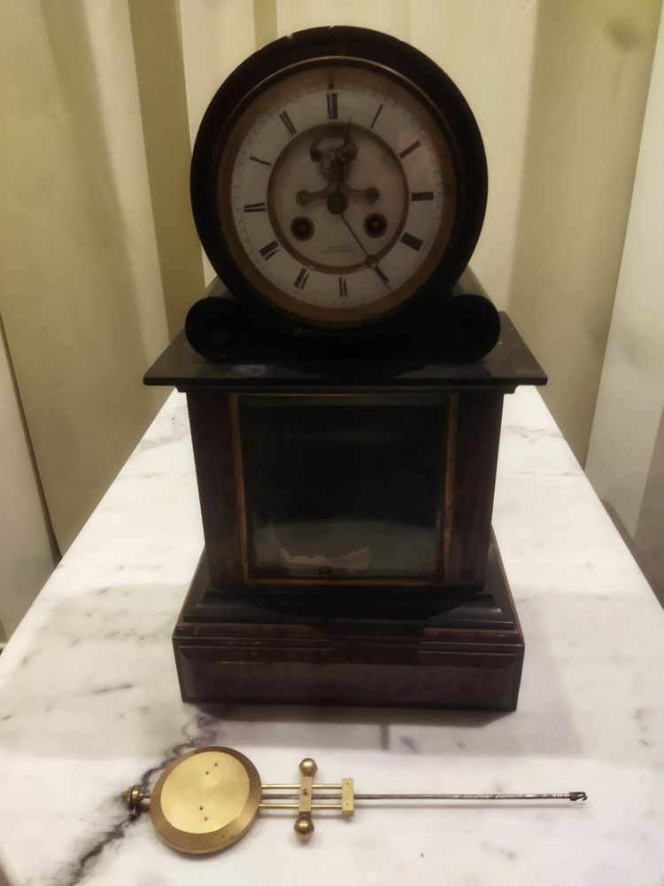 Horloge Delaloge boitier en marbre 130 Montpellier (34)