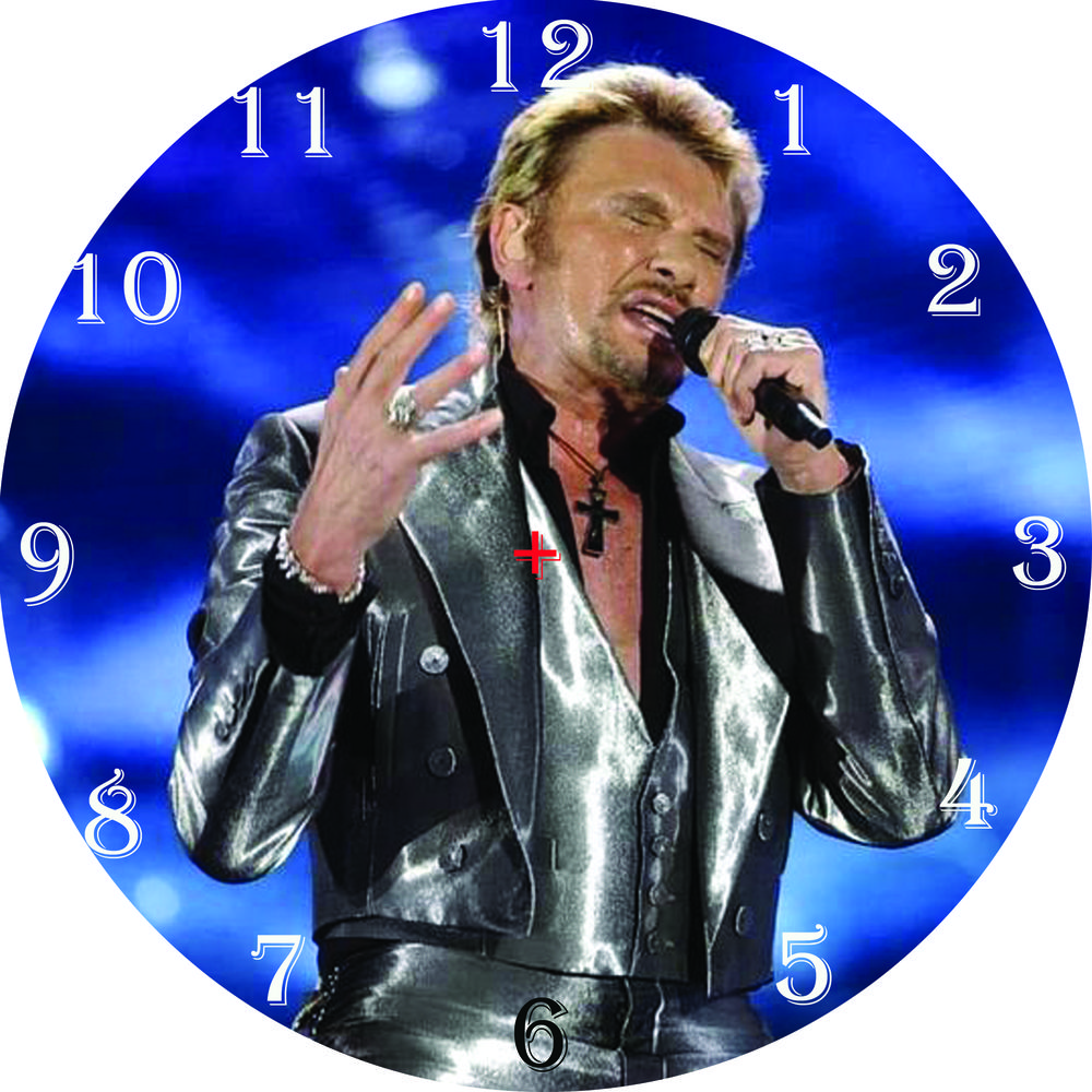 horloge johnny hallyday N� 22 29 Loures-Barousse (65)