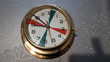 horloge de navire vintage en laiton 140 Plouay (56)