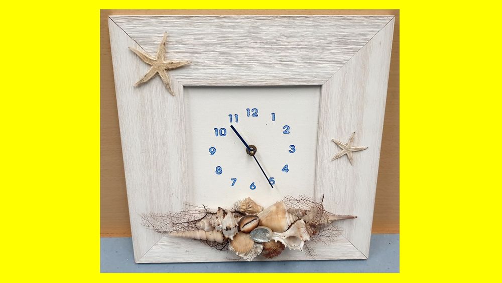Horloge pendule coquillages th�mes mer NEUF 25 Saint-P�tan (22)