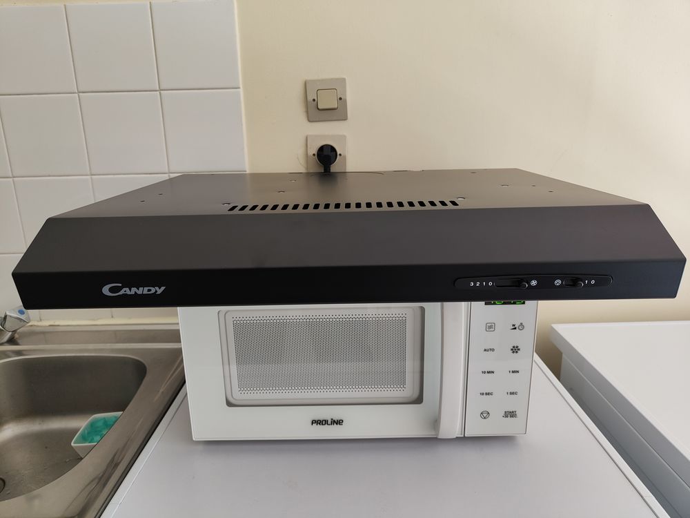 Hotte aspirante Candy noir neuve garantie 40 Nevers (58)