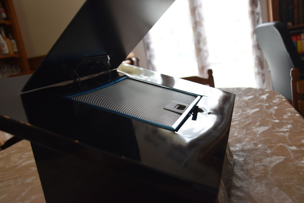 Hotte aspirante type FIERA 60/90 cm noire 0 �cuelles (77)