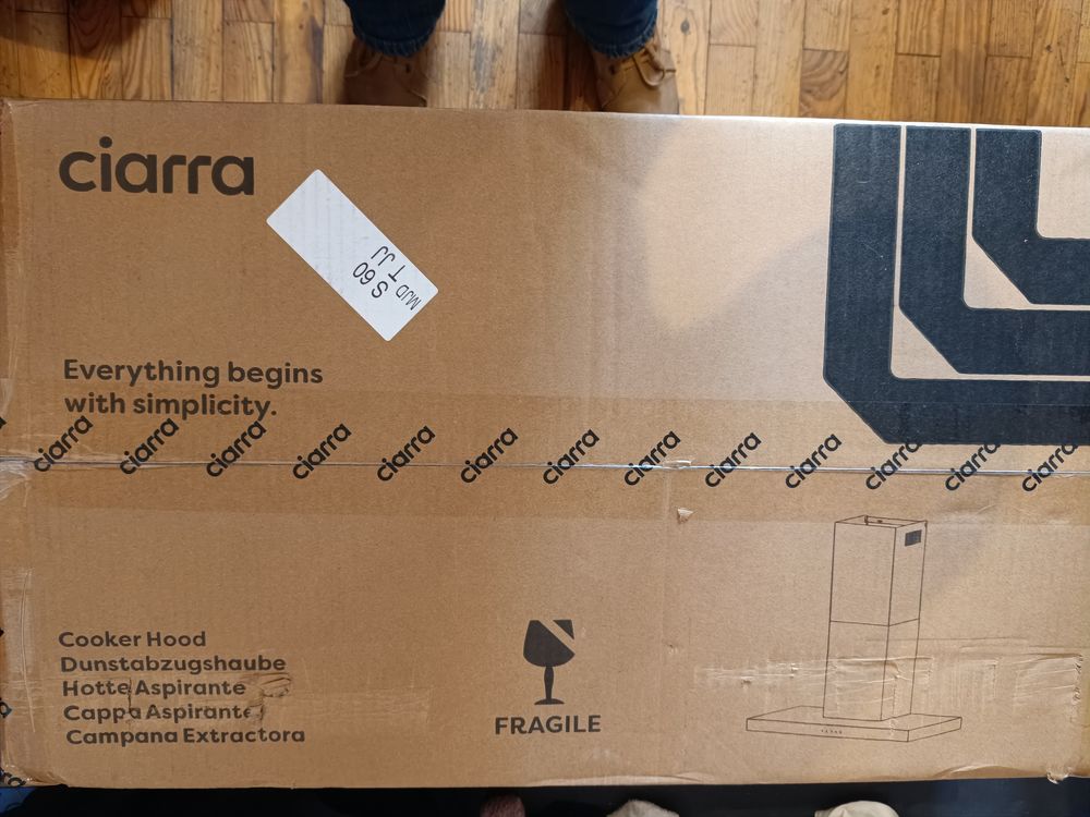 hotte ciarra 60 cm 183 Lyon 8 (69)